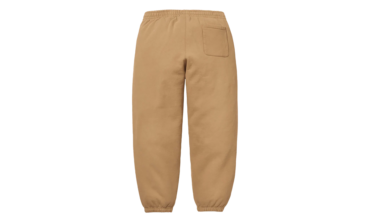 Satin Appliqué Sweatpant "FW25 - Light Tan" SU26132