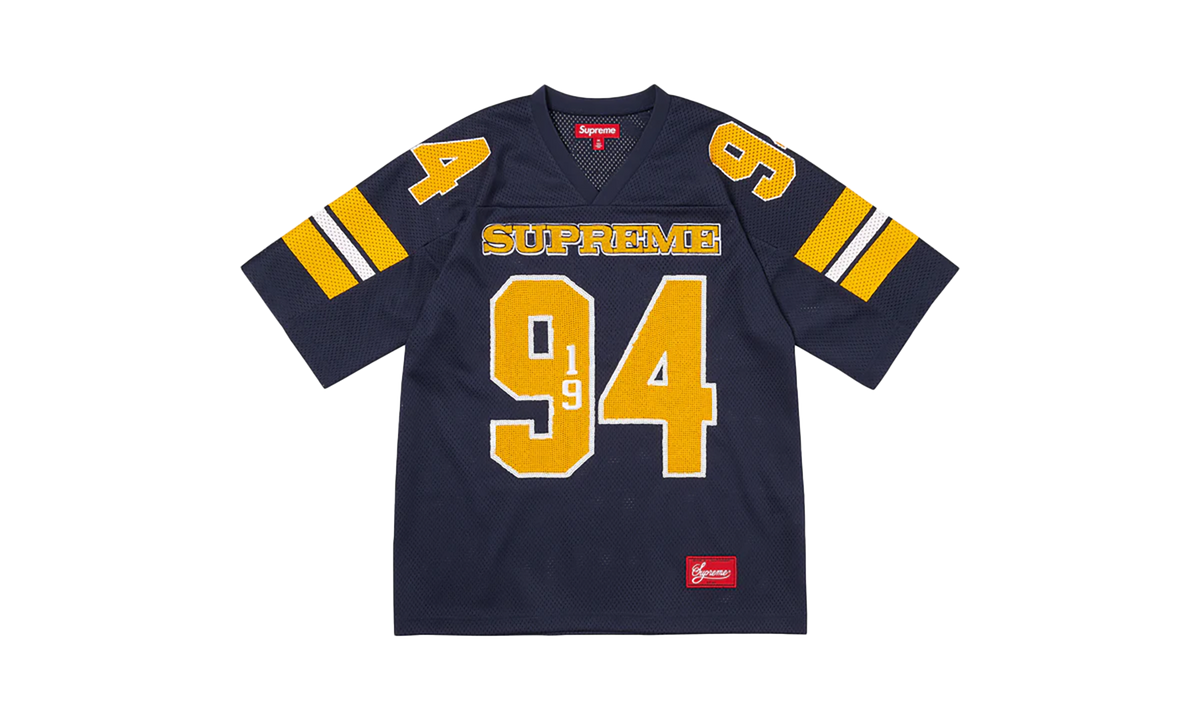 Sequin Football Jersey "FW25 - Navy" SU25994