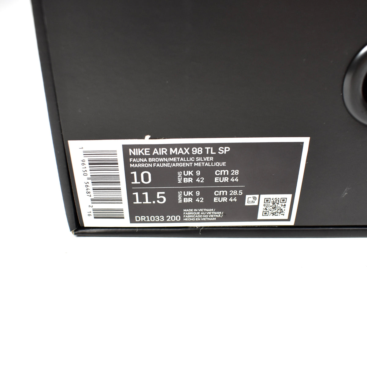 Supreme x Nike - Air Max 98 TL SP (Brown)