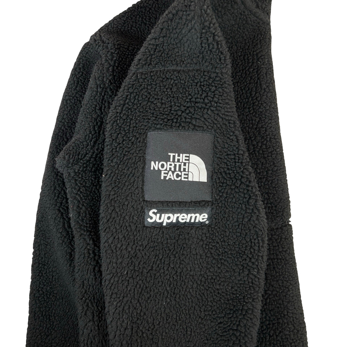 Supreme The North Face S Logo Fleece Jacket Black [USED] - S (Used)
