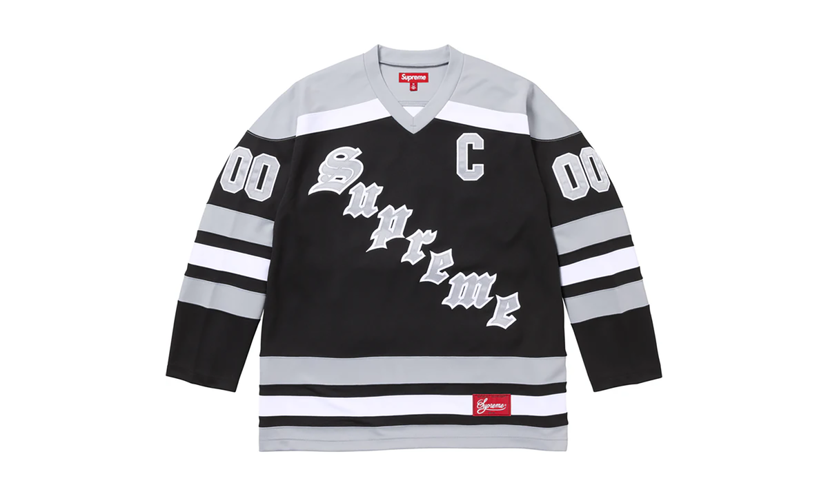 Fire & Ice Hockey Jersey "FW25 - Black/Grey" SU25927