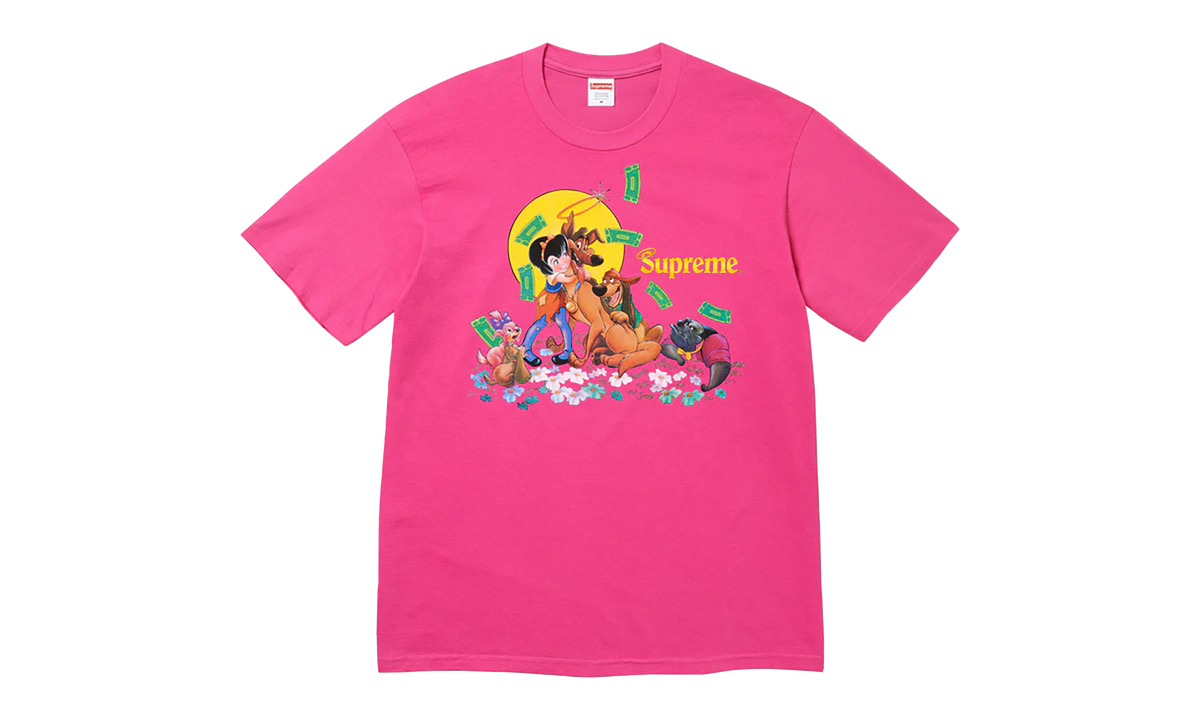 All Dogs Go To Heaven Tee "FW25 - Fuchsia" SU26140
