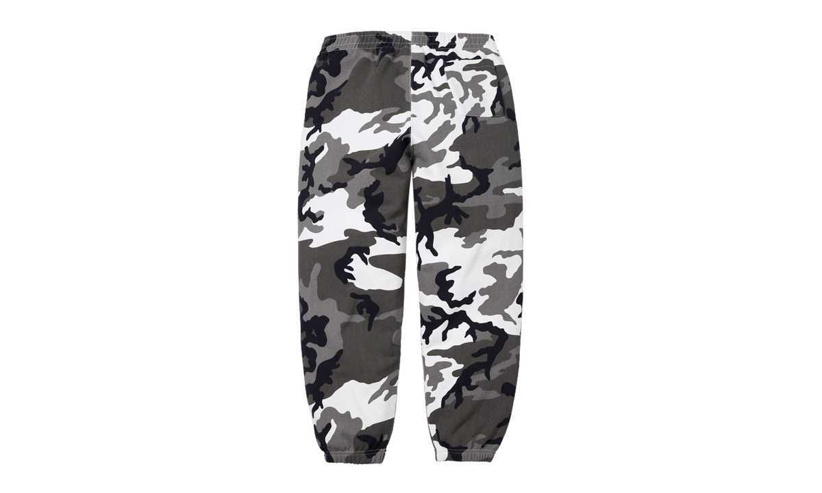 Satin Appliqué Sweatpant "SS26 - Snow Camo" SU27517
