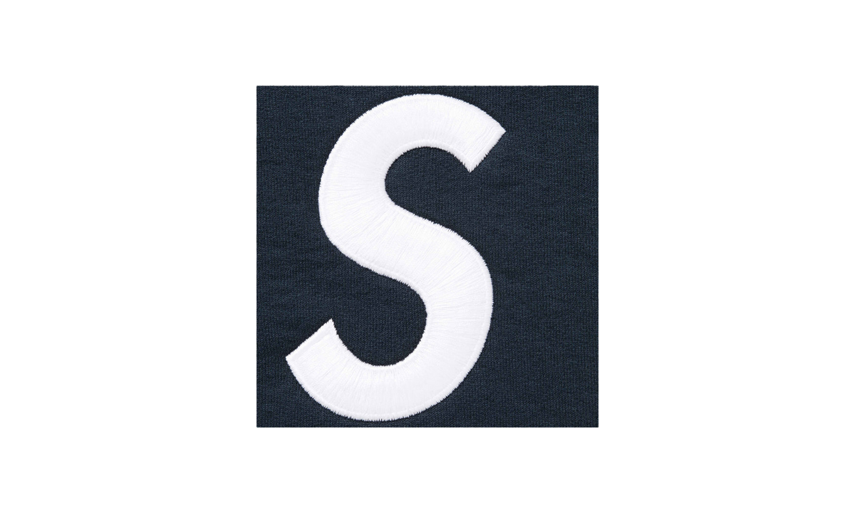 S Logo Zip Up Hooded Sweatshirt "FW25 - Navy" SU26304