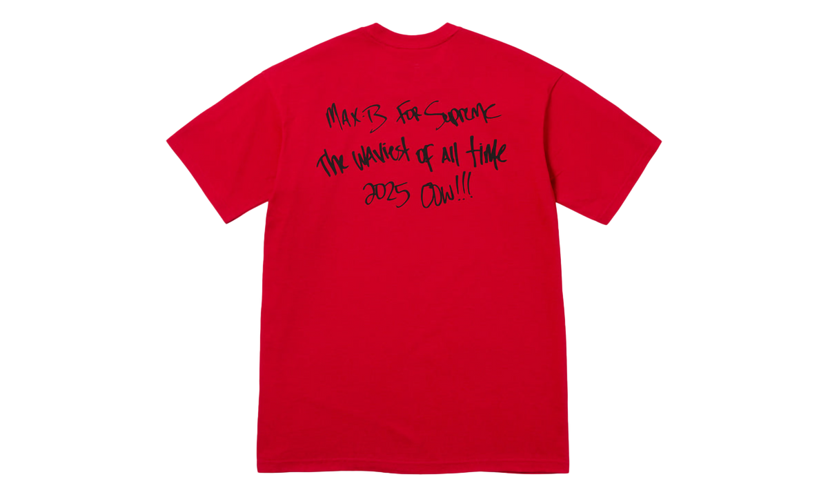 Max B Tee "SS25 - Red" SU25287