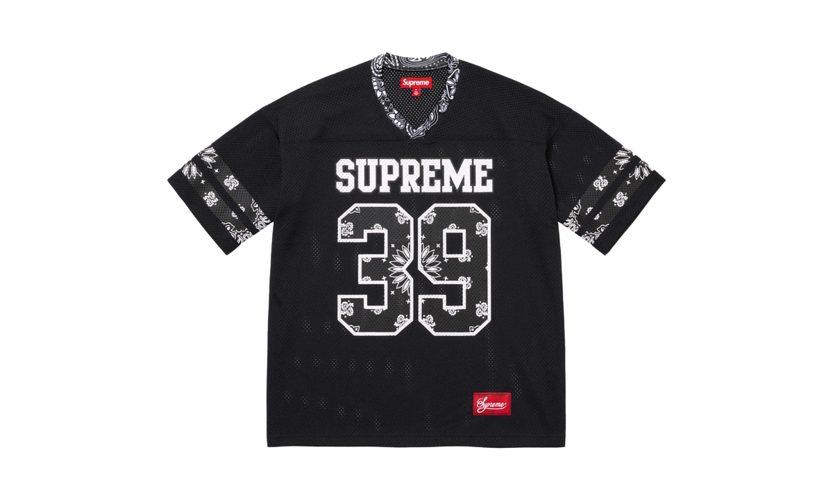 Bandana Football Jersey "SS25 - Black" SU25497