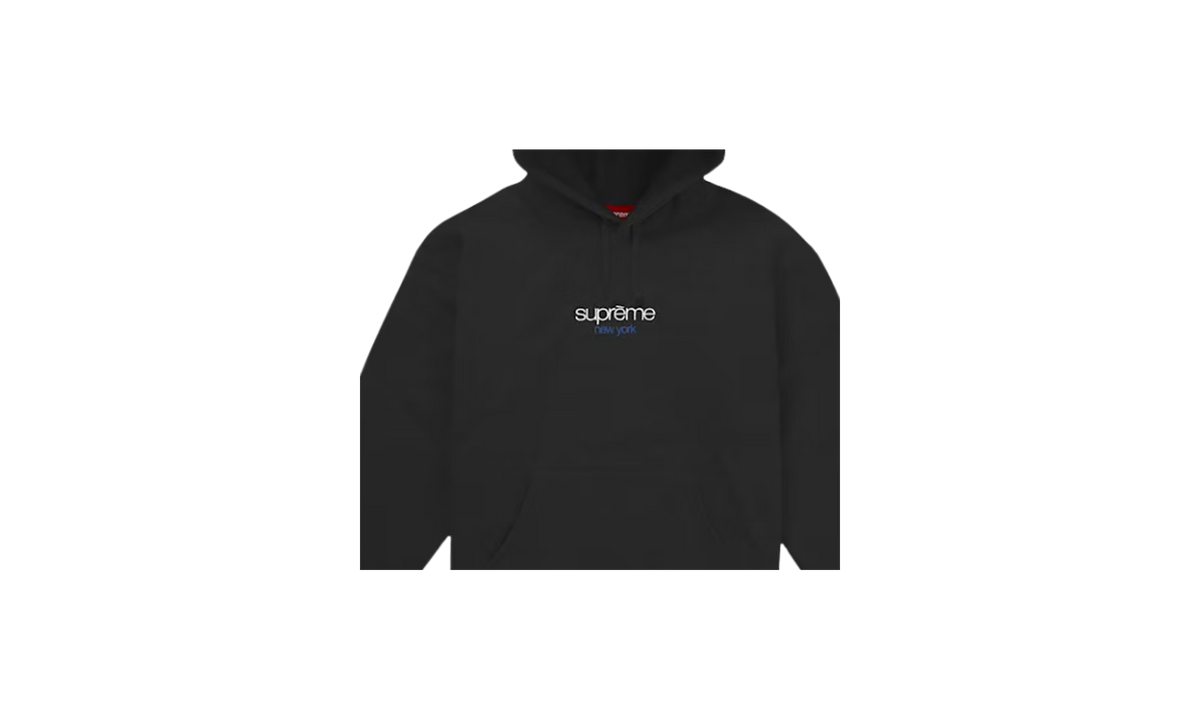 Classic Logo New York Shop Hooded Sweatshirt "Black" SU26353
