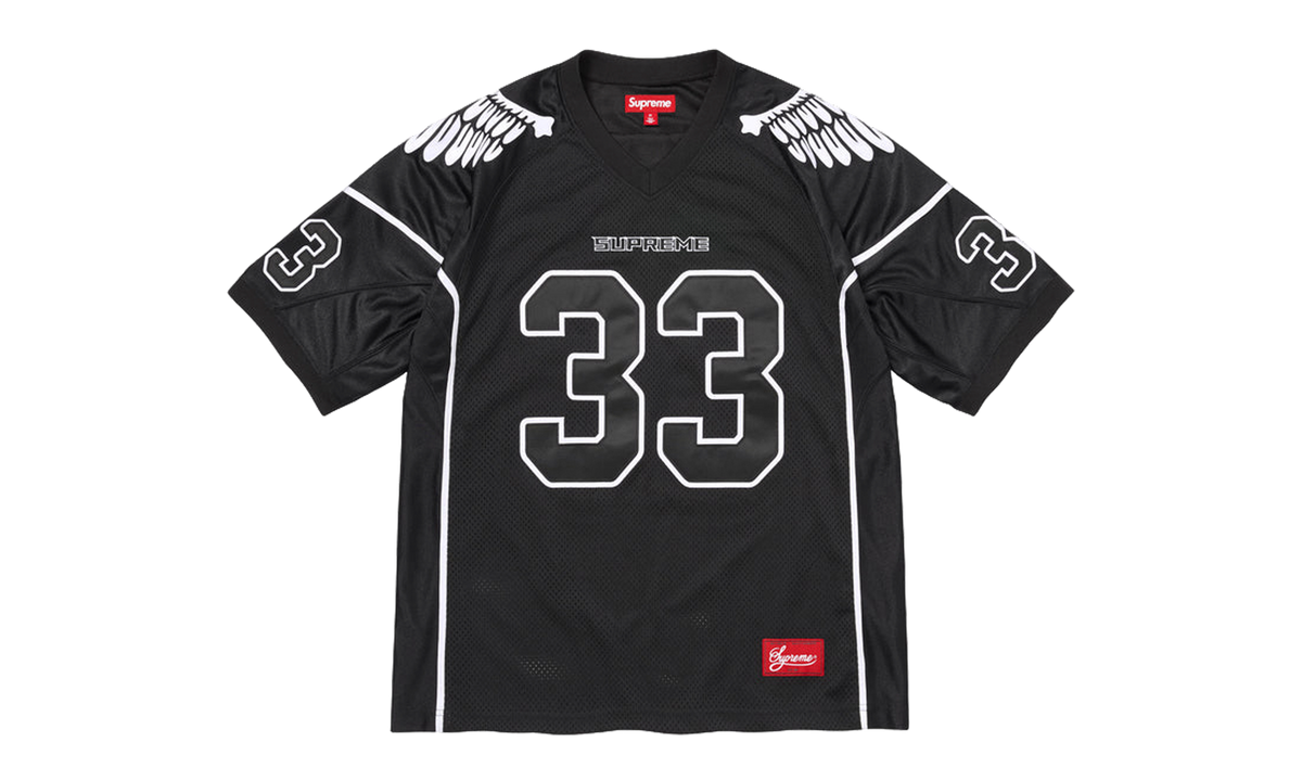 Wings Football Jersey "SS26 - Black" SU27757