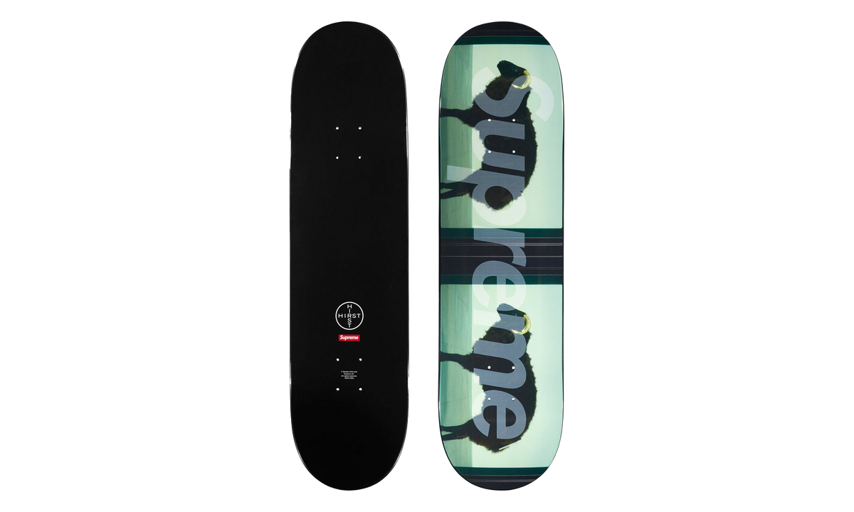 Damien Hirst Sheep Skateboard "Black" SU25046