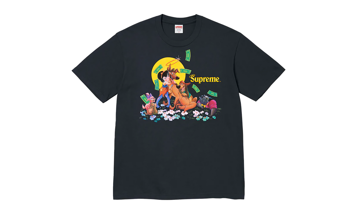 All Dogs Go To Heaven Tee "FW25 - Navy" SU26141