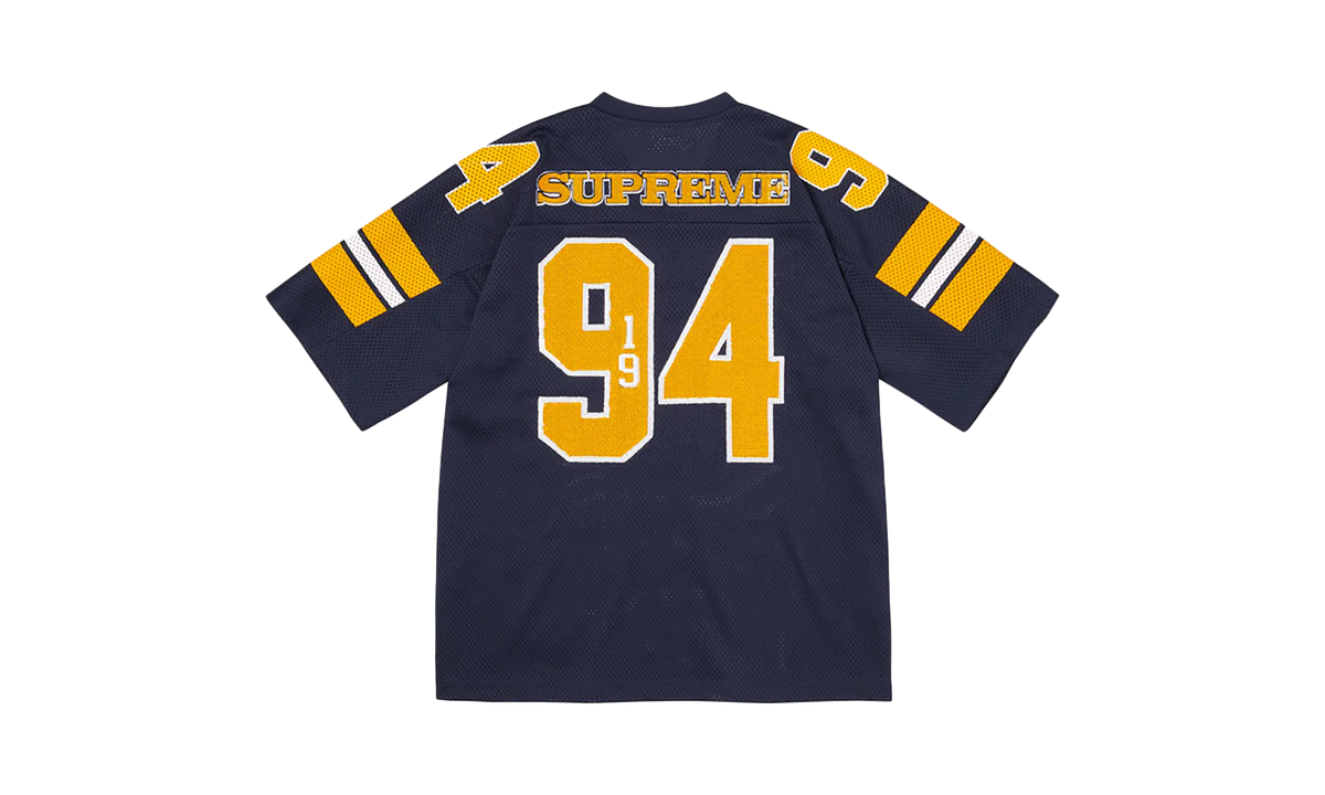 Sequin Football Jersey "FW25 - Navy" SU25994