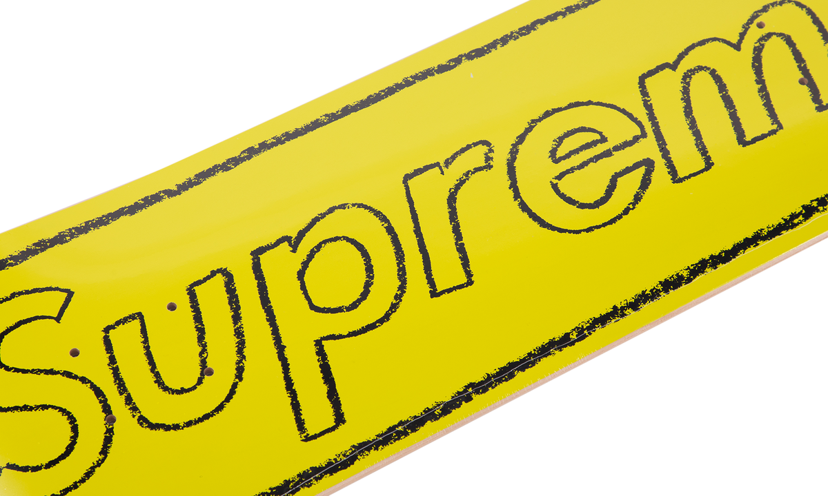 Kaws Chalk Logo Skateboard "SS21" SU10511