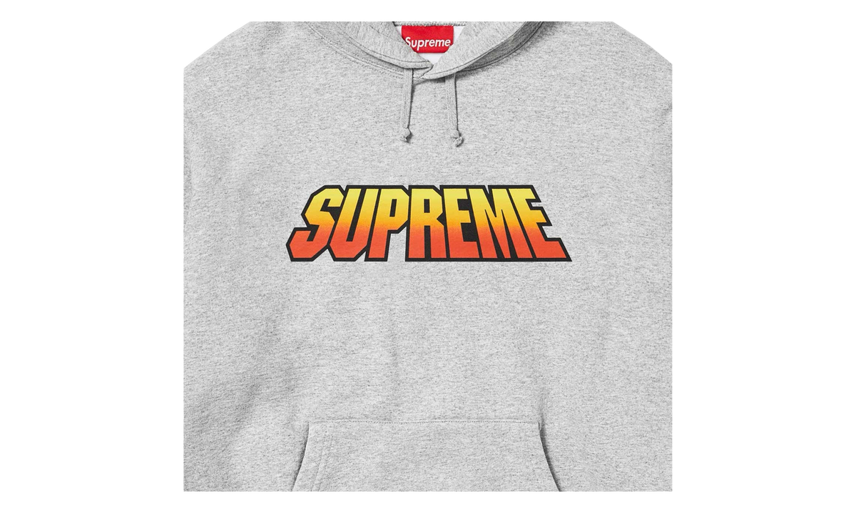 Gradient Hooded Sweatshirt "Heather Grey" SU28086