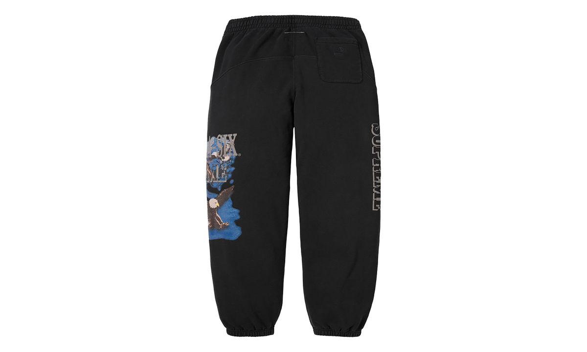 MM6 Maison Margiela Eagle Sweatpant "SS26 - Black" SU27198