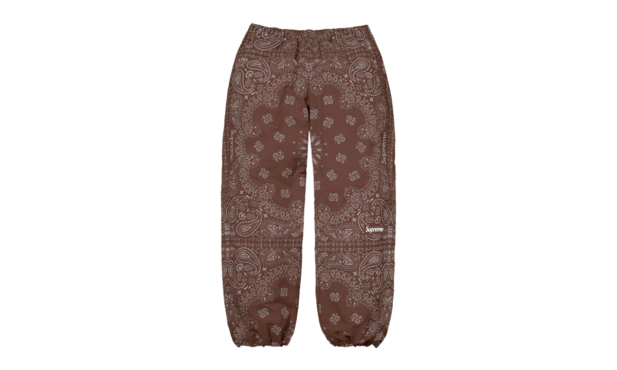 Reflective Bandana Track Pant "SS26 - Brown" SU27767