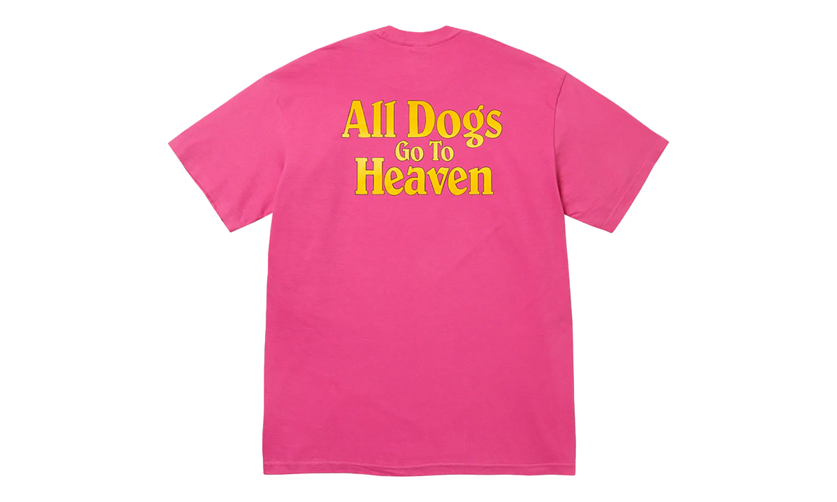 All Dogs Go To Heaven Tee "FW25 - Fuchsia" SU26140