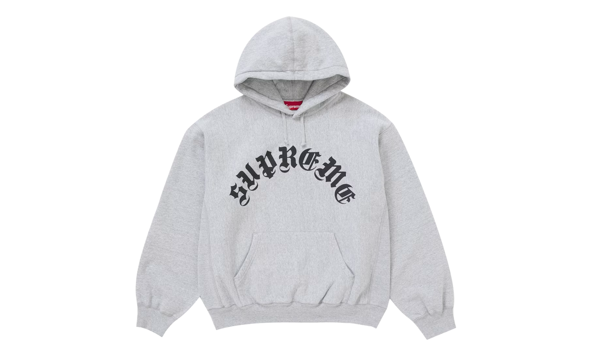Printed Arc Hooded Sweatshirt "Heather Grey" SU26904