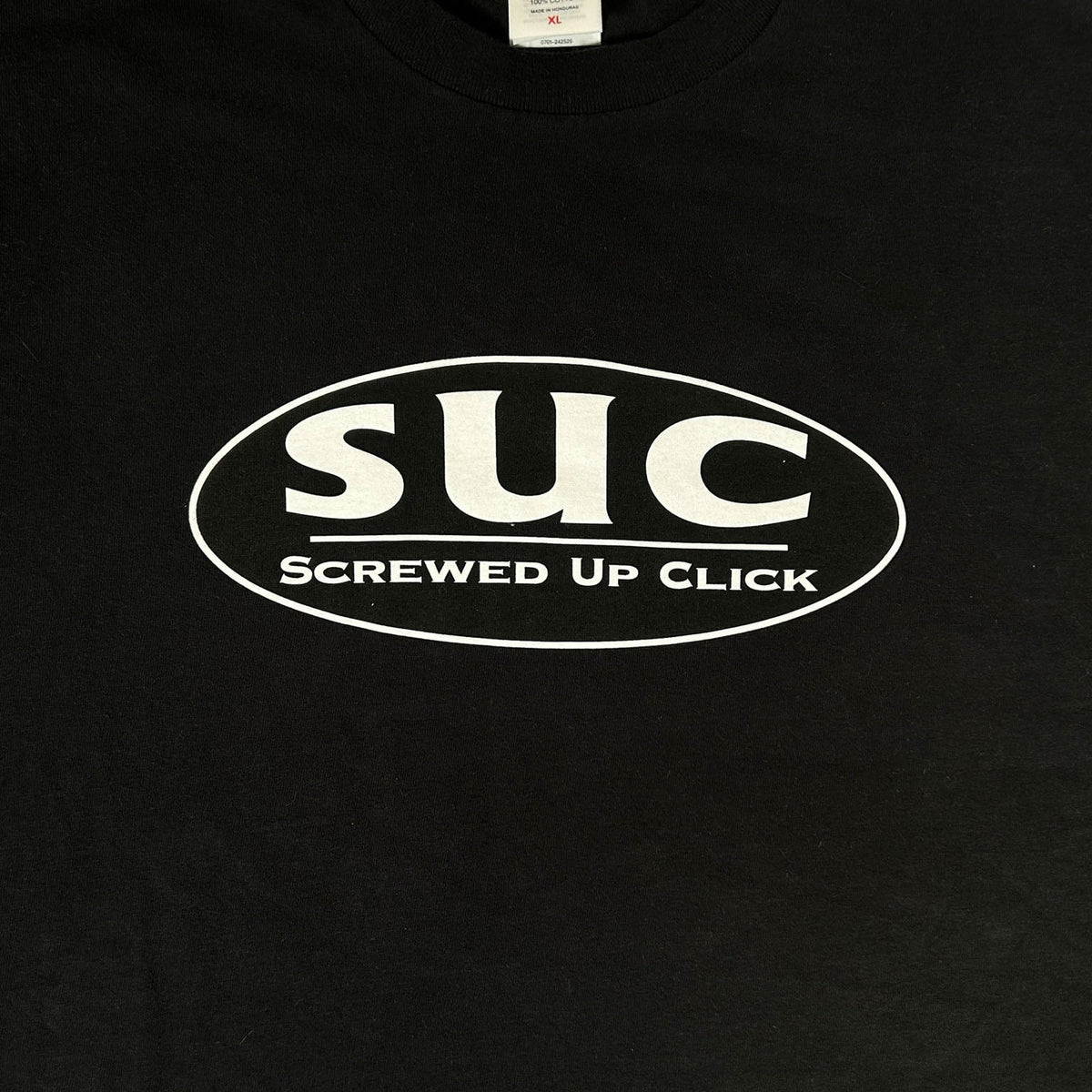 Supreme DJ Screw SUC Tee Black [USED] - XL (Used)
